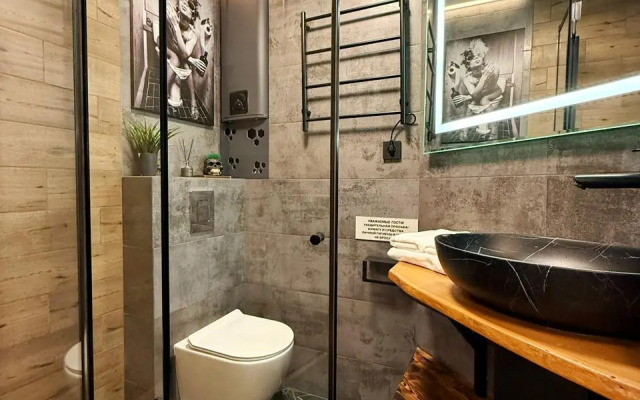 Апартаменты 3 минуты до Моря Для четверых