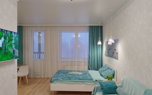 Studiya S Dizaynerskim Remontom Flat