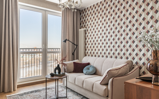Квартира Moscow Deluxe Apartments Fili Family Suite