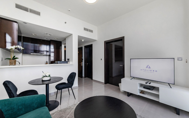 Stylish 1br at Damac Merano Tower with Great View Apartments