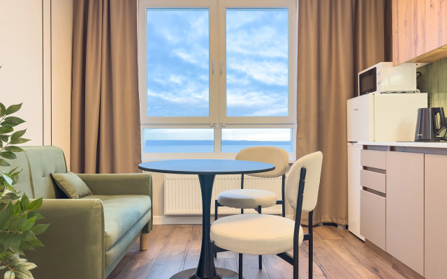 Квартира 1-к кв с видом на озеро