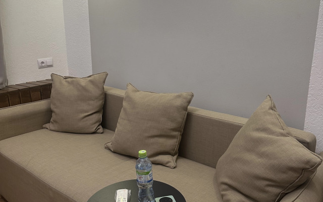 Апартаменты двухуровневые 36м² рядом с центром