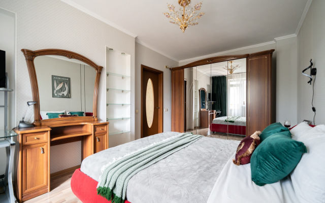 Квартира Просторная евродвушка Natali apart на метро Автозаводская