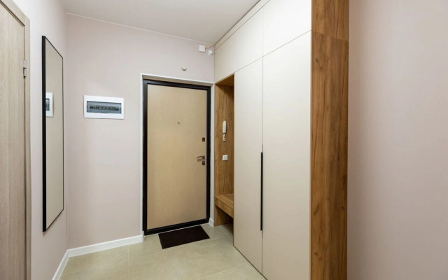 Апартаменты 43 м кв Две кровати