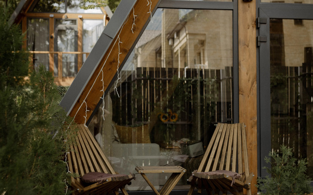 Ekoskazka s vidom na gory Glamping