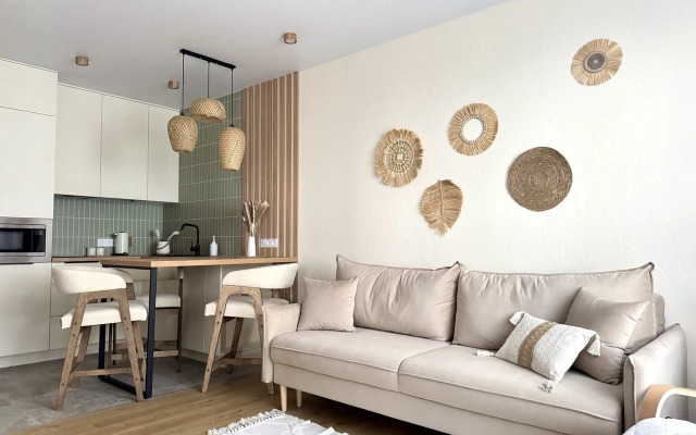 Hygge Karelia s saunoy, massazhnym kreslom i proektorom Apartments