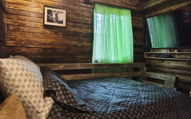 Частный дом в лесу у реки