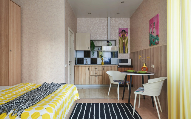 Studiya Limonny Vayb v Tsentre Sochi Flat