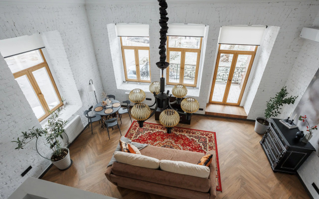 Квартира Двухуровневая квартира в историческом доме в центре