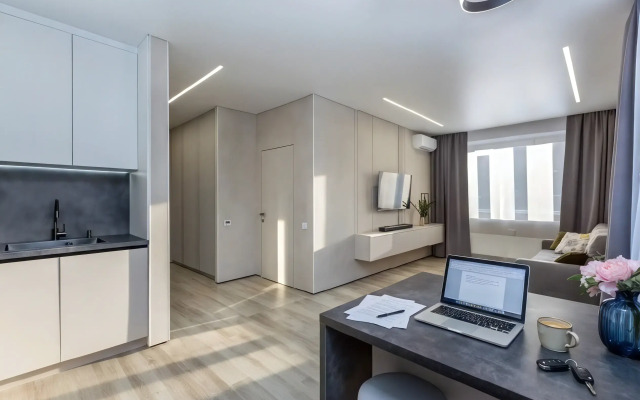 Квартира в центре с видом на пруд