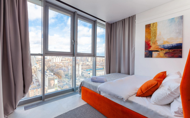 Апартаменты RentPlaza luxury с видом на Волгу