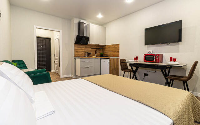 Апартаменты Дизайнерская Студия в ЖК Самолёт