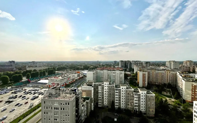 Квартира Уютная квартира с красивым видом на город