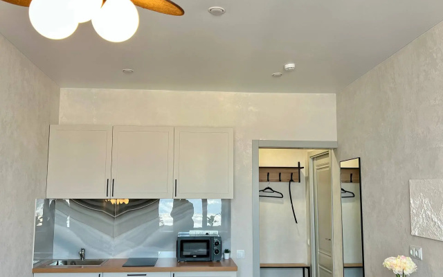 Квартира Уютная студия с видом на горы и водохранилище