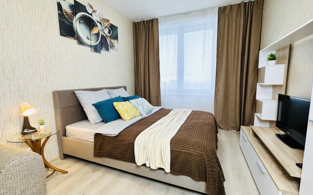 Квартира Уютная Евро-двухкомнатная в ЖК Гулливер