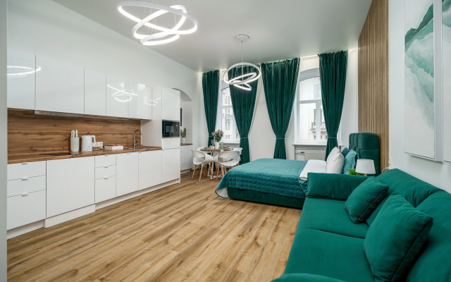 Квартира Просторная студия на Рубинштейна для 4 гостей