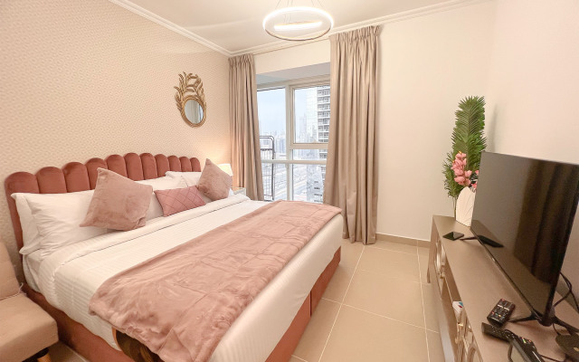 Апартаменты Cosmos Living Cozy Studio Near Dubai Marina