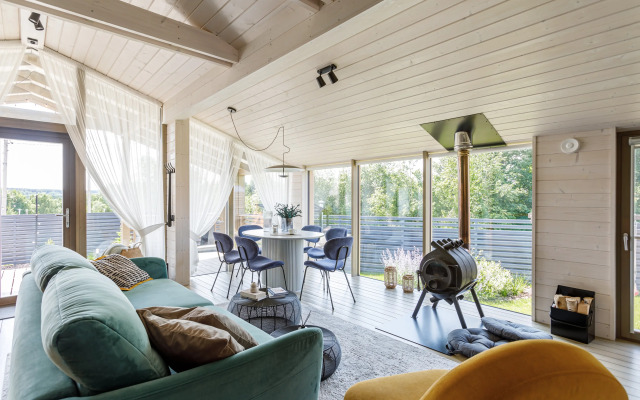 Riverdubldom s Baney i Kupely u pruda v Novoy Moskve Private House