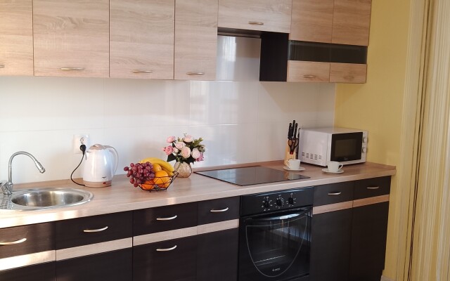 Domashniy uyut, v novom dome, v tsentre goroda Apartaments