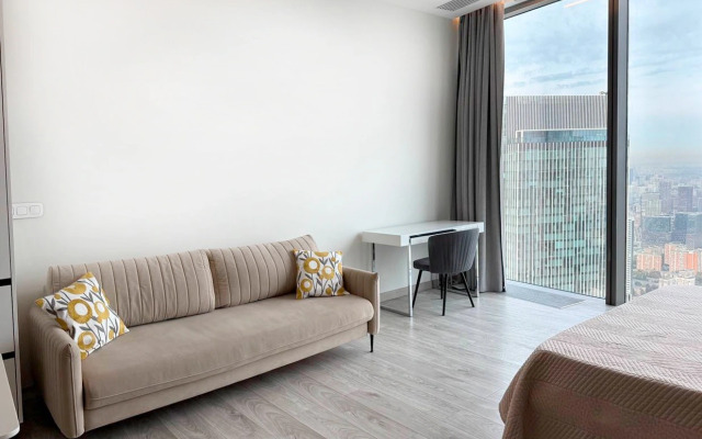 Квартира Просторная студия на 75 этаже в Башне Федерация