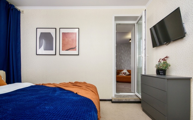 Апартаменты Премиум класса Синий-Терракот