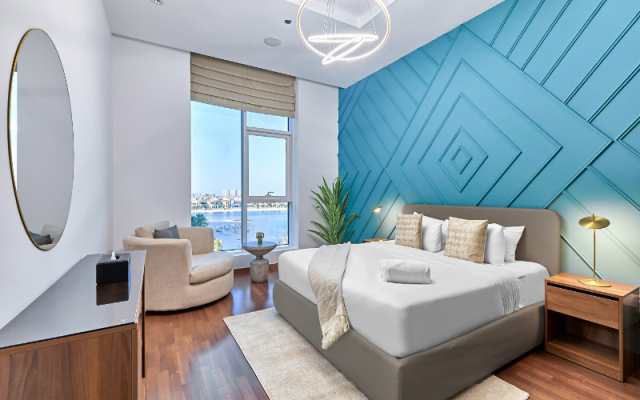 Апартаменты bnbmehomes | Pvt Beach, Infinity Pool @ Andaaz-204