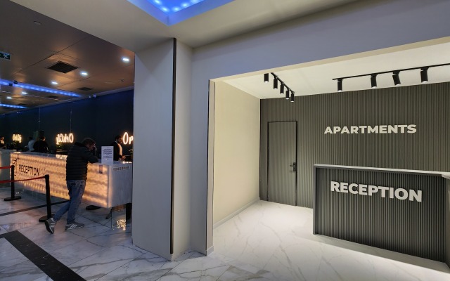 Апартаменты с видом на море на высоком этаже