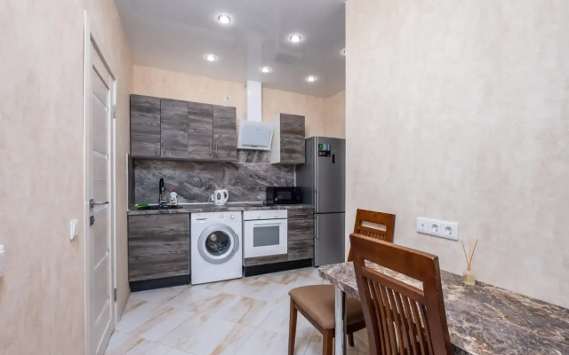 Квартира Хорошая студия с видом на Иртыш