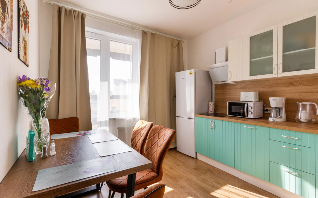 Апартаменты GLOBALSTAY Просторная 1-комнатная Квартира в Новом Доме Бизнес Класса ЖК Палацио на ВО в центре СПБ