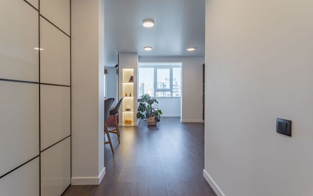S panoramnym vidom na Volgu Flat