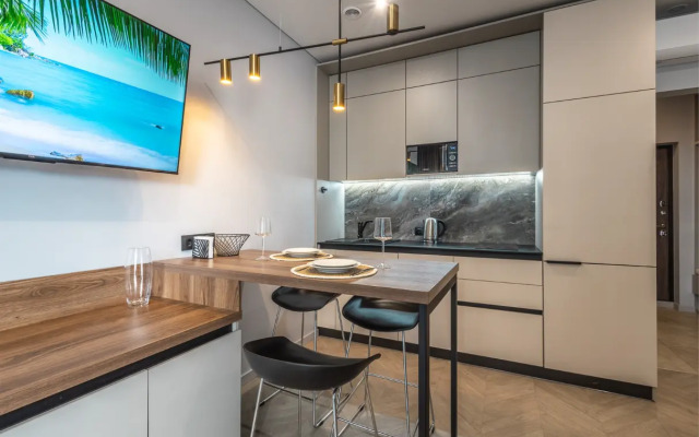 Апартаменты Крымский Рей Студия Africa боковой вид на море