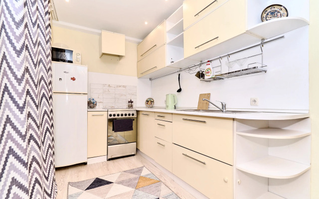 Квартира светлая Евродвушка с тремя отдельными спальными местами