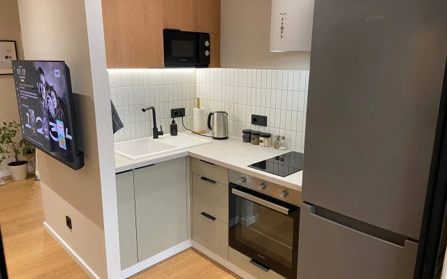 Uyutnaya studiya v tsentre goroda Flat