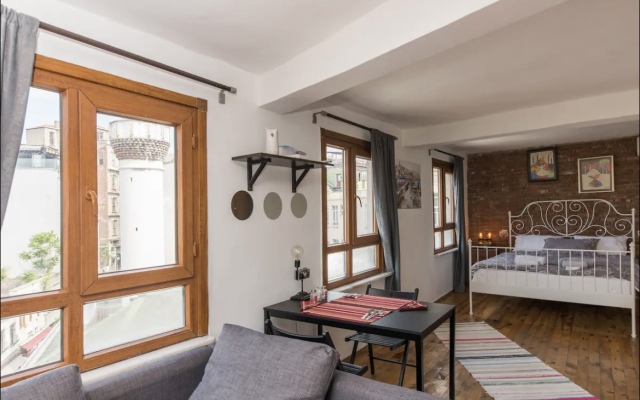 Апартаменты In the heart of Istanbul - Galata Tower view