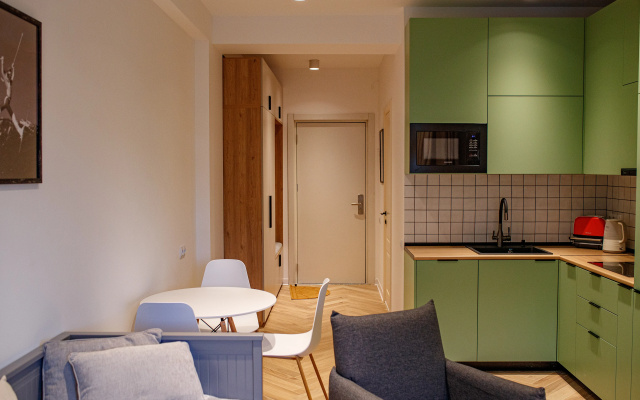 Sovremennye Apartamenty s Otdelnoy Spalney I Gostinoy V Tsentre Novogo Gudauri Zdanie Neo Apartments