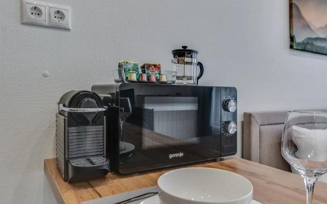 Apartamenty Predstavitel'skij Lyuks s Balkonom i Krasivym Vidom Business Apartments