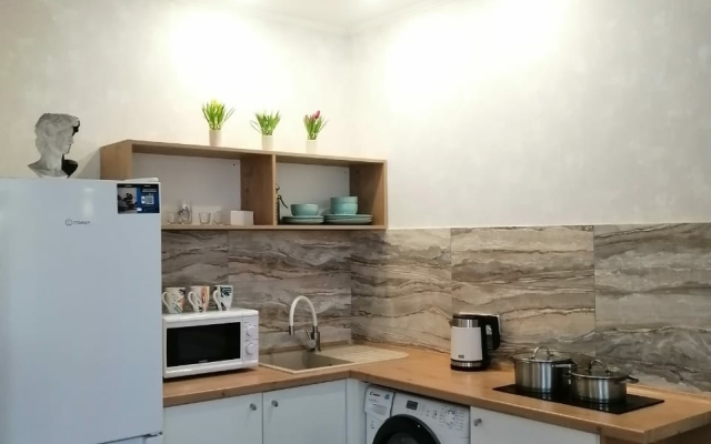 Studiya S Dizaynerskim Remontom Flat