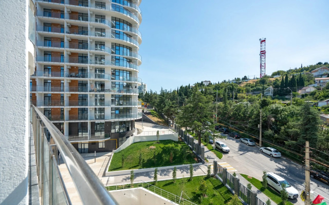 Апартаменты LS-Art-Summer Emotion с видом на город с 4 этажа