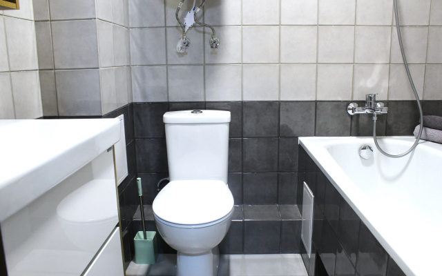 Apartamenty Apato Svetlaa studia s Zavorazivausim vidom na gorod