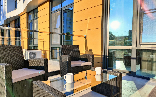 Апартаменты Двухуровневые с террасой