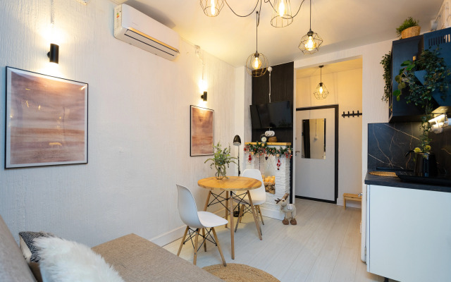 S Saunoy i Kaminom Peterburgskaya Kreml Tsentr Flat