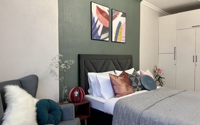 Апартаменты UzorApart Стильная квартира, лучший панорамный вид с открытого балкона