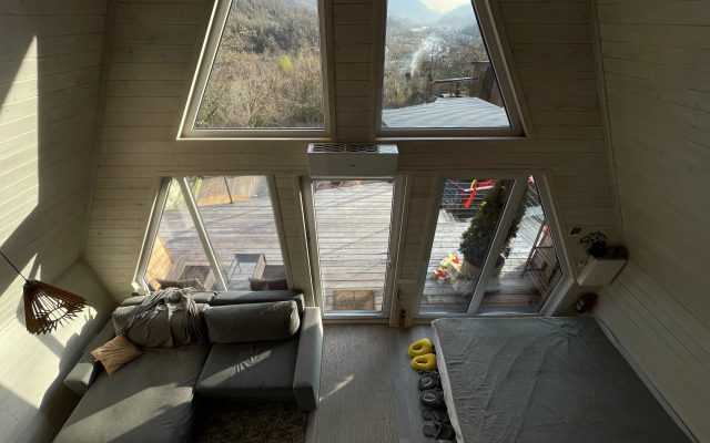 Частный дом А-фрeйм для вaшeго Идeального Отдыxа