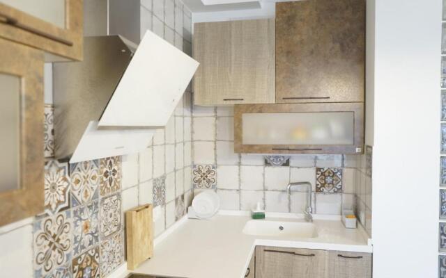 Апартаменты Студия с камином, деревом и видом на реку