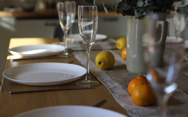 Частный дом Двухэтажный барнхаус с видом на горы