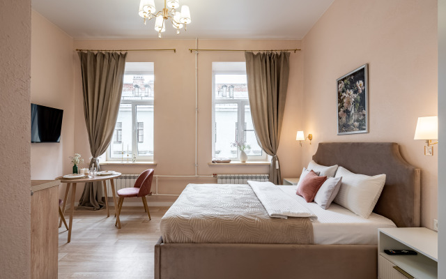 Квартира Rosy Flat рядом с Невским Проспектом