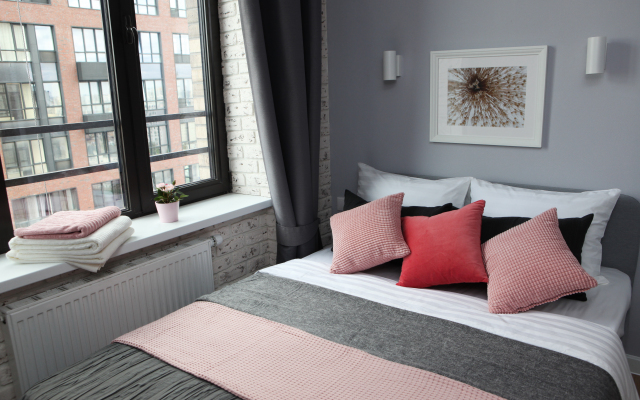 V Neboskrebe s vidom na Ostankinskuyu bashnyu Apartments 2