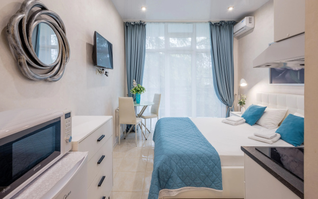 Квартира ApartAmore Уютная студия с балконом и видом на парк ЖК Покровский Парк — фото 5
