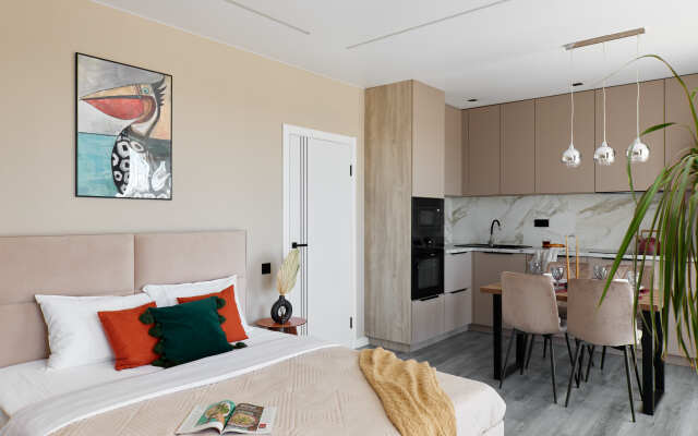 Апартаменты Комфорт-класса сети VIZIT с панорамным видом на город