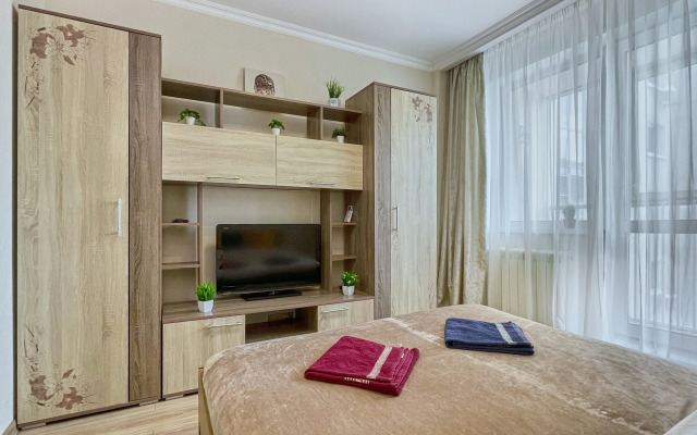 Апартаменты Уютная Студия с большой лоджией в доме бизнес-класса